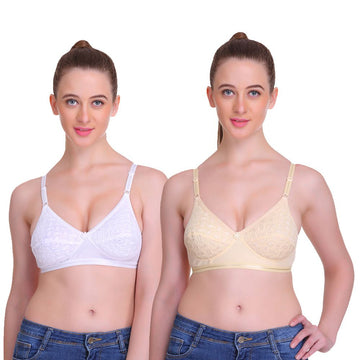 T.T. Women Desire Bra Beige White