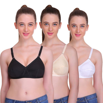 T.T. Women Desire Bra Black Beige White