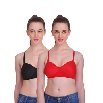 T.T. Women Desire Bra Red Black