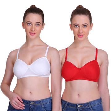 T.T. Women Desire Bra Red White