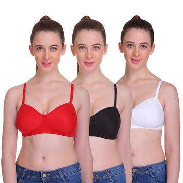 T.T. Women Desire Bra Black Red White