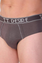 T.T. Men Desire Brief Solid Pack Of 2 Assorted Colors