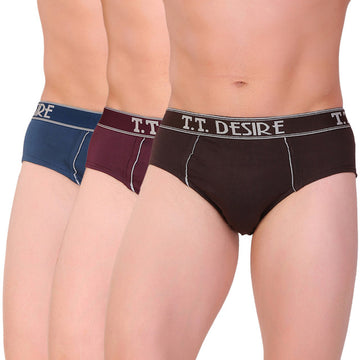 Buy TT Desire Men White Flexi Trunk Underwear (Pack Of 5): TT Bazaar