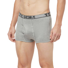 T.T. Mens Desire Fashion Top Elastic Trunk Pack Of 2 Anthra::Grey