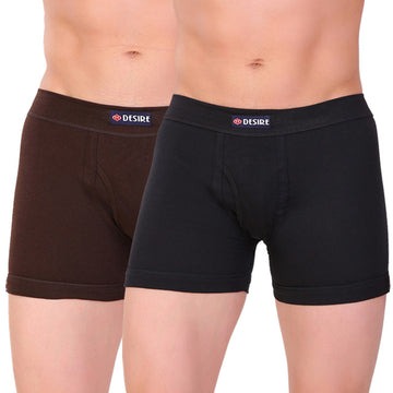 T.T. Men Desire Flexi Trunk Solid Pack Of 2 Assorted Colors