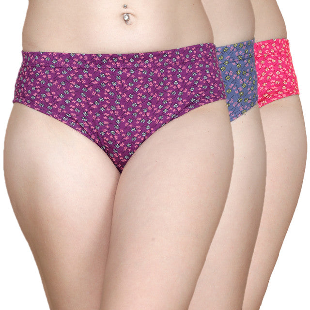 Buy Shahana Enterprises Dissa Cotton Lycra Womens Hipster Panty,  Stretchable Panties, Antibacterial Cotton Panties for Womens( Colors May  Vary) Pack of 3 Online at Best Prices in India - JioMart.