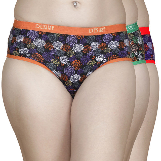 Buy Women Comfortable Bikini (Pack Of 6) Multicolor: TT Bazaar
