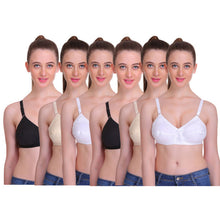 T.T. Womens Desire Bra Pack Of 6 Assorted