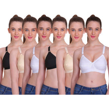 T.T. Womens Desire Bra Pack Of 6 Assorted