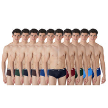 T.T. Mens Jocko Brief Pack Of 10 Assorted
