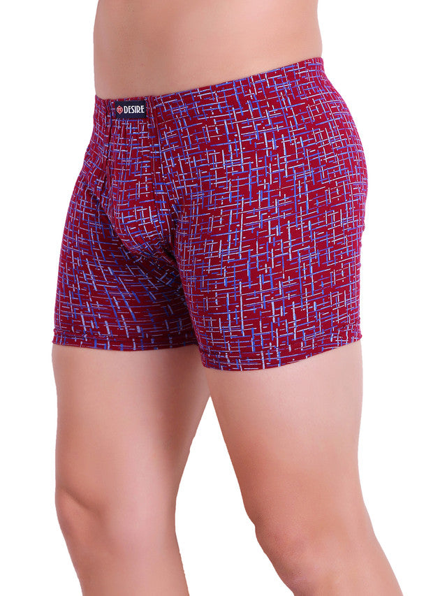 T.T. Mens Desire Printed Longtrunk Pack Of 10 Assorted