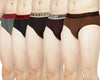 T.T. Mens Desire 100% Combed Cotton Front Open Brief Top Elastic Pack Of 5 Assorted