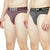 T.T. Mens Desire 100% Combed Cotton Printed Brief Top Elastic Pack Of 2 Maroon::Black