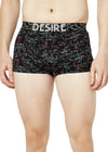 T.T. Mens Desire 100% Combed Cotton Printed MINI Top Elastic Trunk Pack Of 1 Anthra