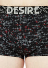 T.T. Mens Desire 100% Combed Cotton Printed MINI Top Elastic Trunk Pack Of 1 Anthra