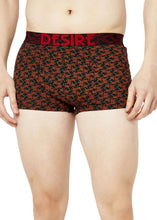 T.T. Mens Desire 100% Combed Cotton Printed Mini Top Elastic Trunk Pack Of 4 Assorted