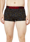 T.T. Mens Desire 100% Combed Cotton Printed MINI Top Elastic Trunk Pack Of 1 Red