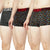 T.T. Mens Desire 100% Combed Cotton Printed Mini Top Elastic Trunk Pack Of 3 Black::Navy::Red