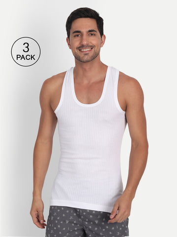 T.T. Men Desire Parker Vest (Pack Of 3)