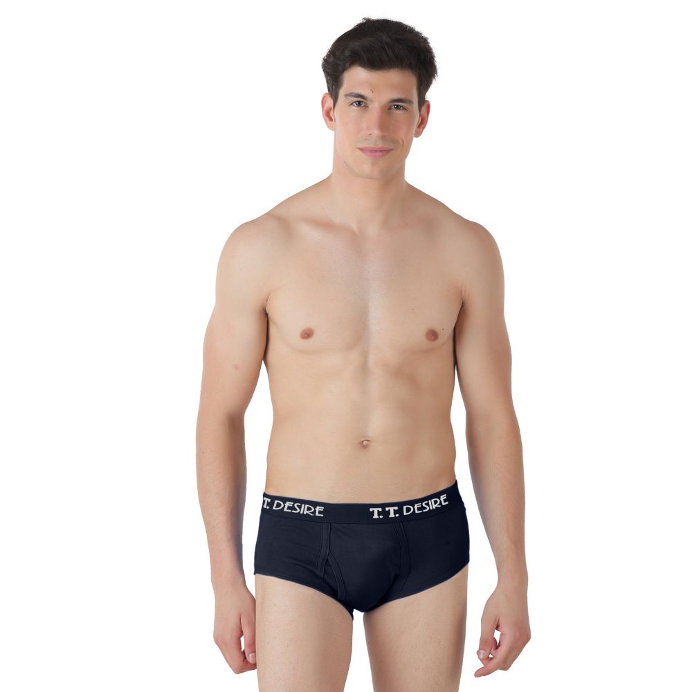 Buy Men Multicolor Brief Underwear (Pack Of 3) 20% Off: TT Bazaar