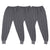 T.T. Kids Elite Plain Thermal trouser Pack Of 3 Anthra