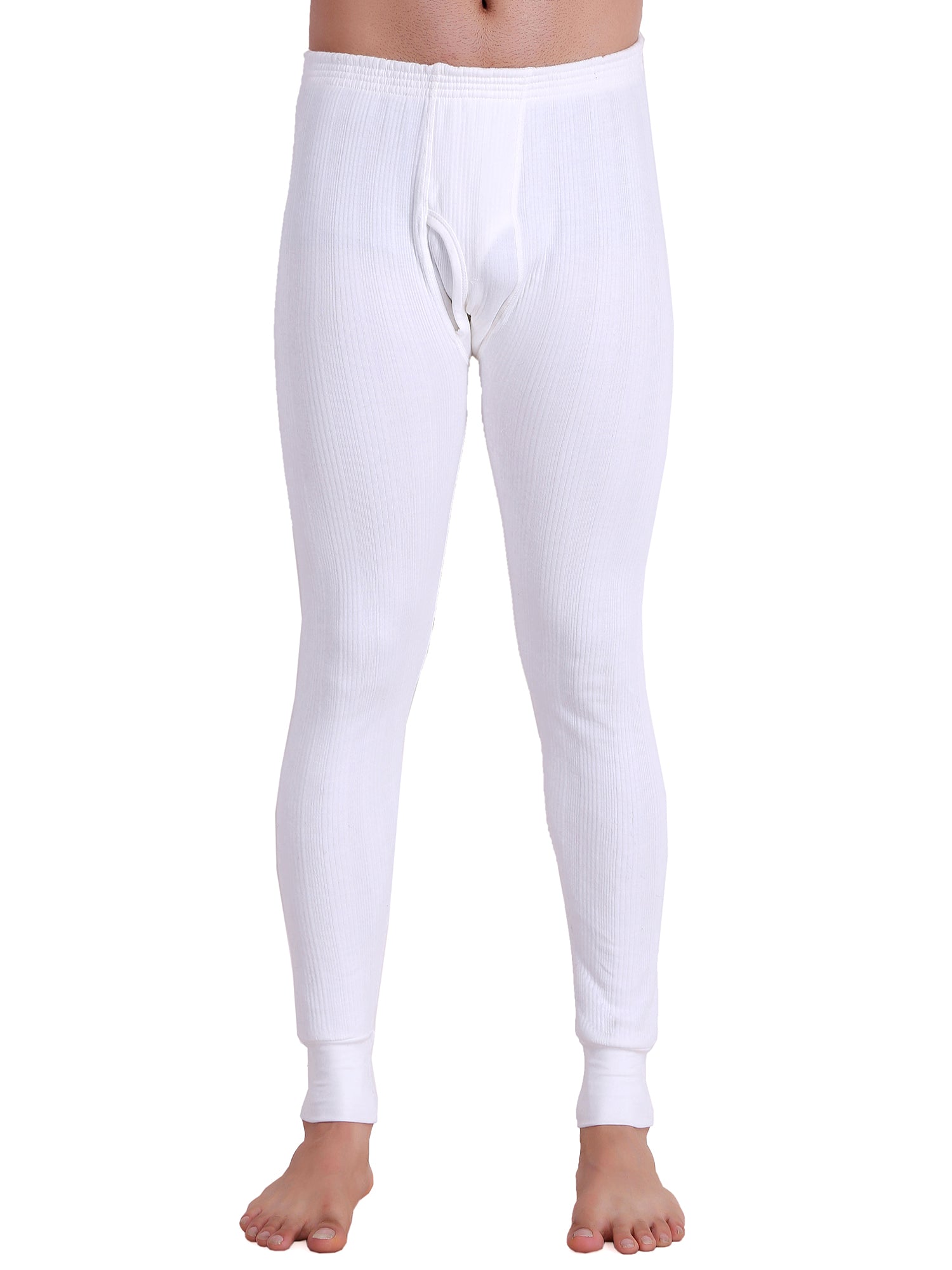T.T. Men Hotpot Elite Pyjama Thermal - White