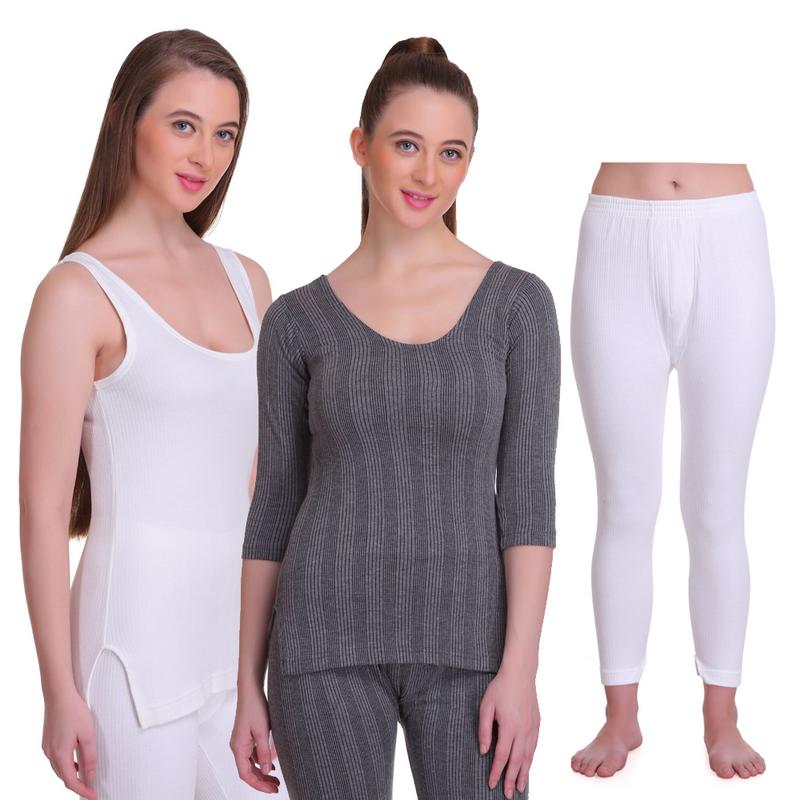 Buy Women Thermal Tops & Pajamas (Pack Of 3) 20% Off: TT Bazaar