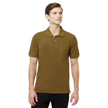 Hiflyers Men'S Grindle Tshirts With Pocket Brown