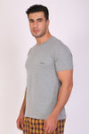 Round Neck Grey T-shirt