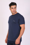Round Neck Navy T-shirt