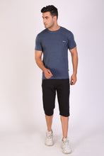 Hiflyers Men Slim Fit Pack Of 3 Premium RN T-Shirt Anthra ::Blue ::Olive