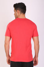 Hiflyers Men Slim Fit Pack Of 2 Premium RN T-Shirt Olive ::Red