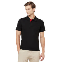 Hiflyers Men'S Solid Tshirts With Pocket Black