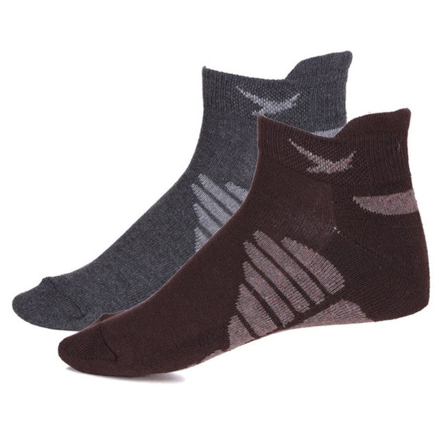 Hyfa Socks Buy HiFlyers Ankle Length Cotton Brown-Anthra Socks (Pack of 2): TT ...