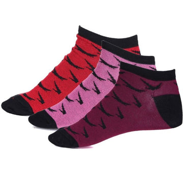 HiFlyers No Show Socks Pack Of 3