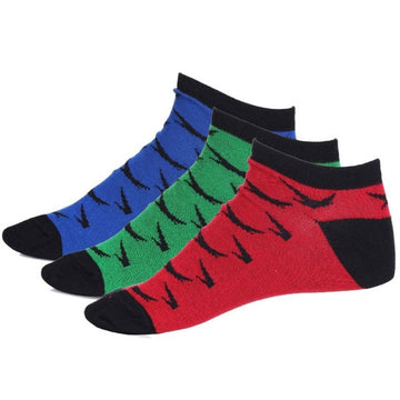 HiFlyers No Show Socks Pack Of 3