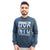 Hiflyers Mens Dark Airforce Slim Fit Printed Round Neck Sweatshirt