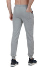 Hiflyers Mens Grey Slim Fit Solid Terry Joggers