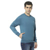 Hiflyers Mens Airforce Slim Fit Solid Cotton Fleece Sweatshirt