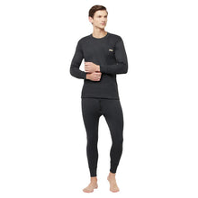 T.T. Mens Anthra Slim Fit  Solid Hotpot Thunder Thermal Set