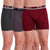 T.T. Men Jazz Top Elastic Trunk Pack Of 3 (Anthra - Grey - Red)
