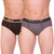 T.T. Men Jazz Brief Solid Pack Of 2 Assorted Colors