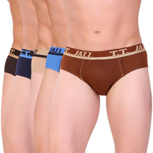 T.T. Men Jazz Brief Solid Pack Of 5 Assorted Colors