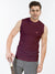 T.T. Aldo Men Maroon Innerwear Vest