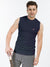 T.T. Aldo Men Navy Innerwear Vest