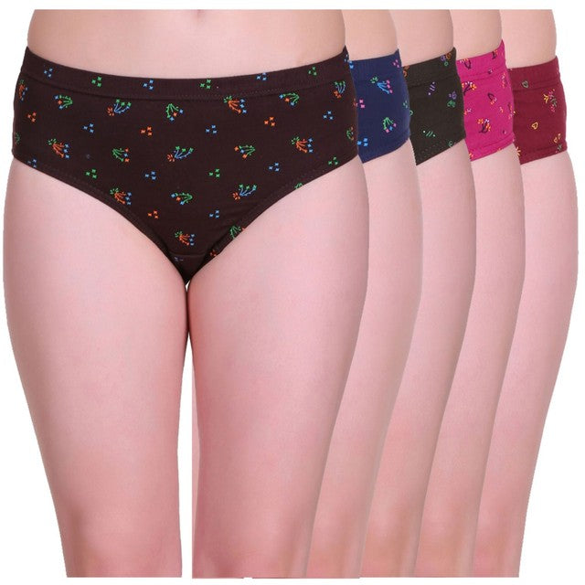 Buy Women Panty Combo Offer (Pack Of 5) 20% Off: TT Bazaar