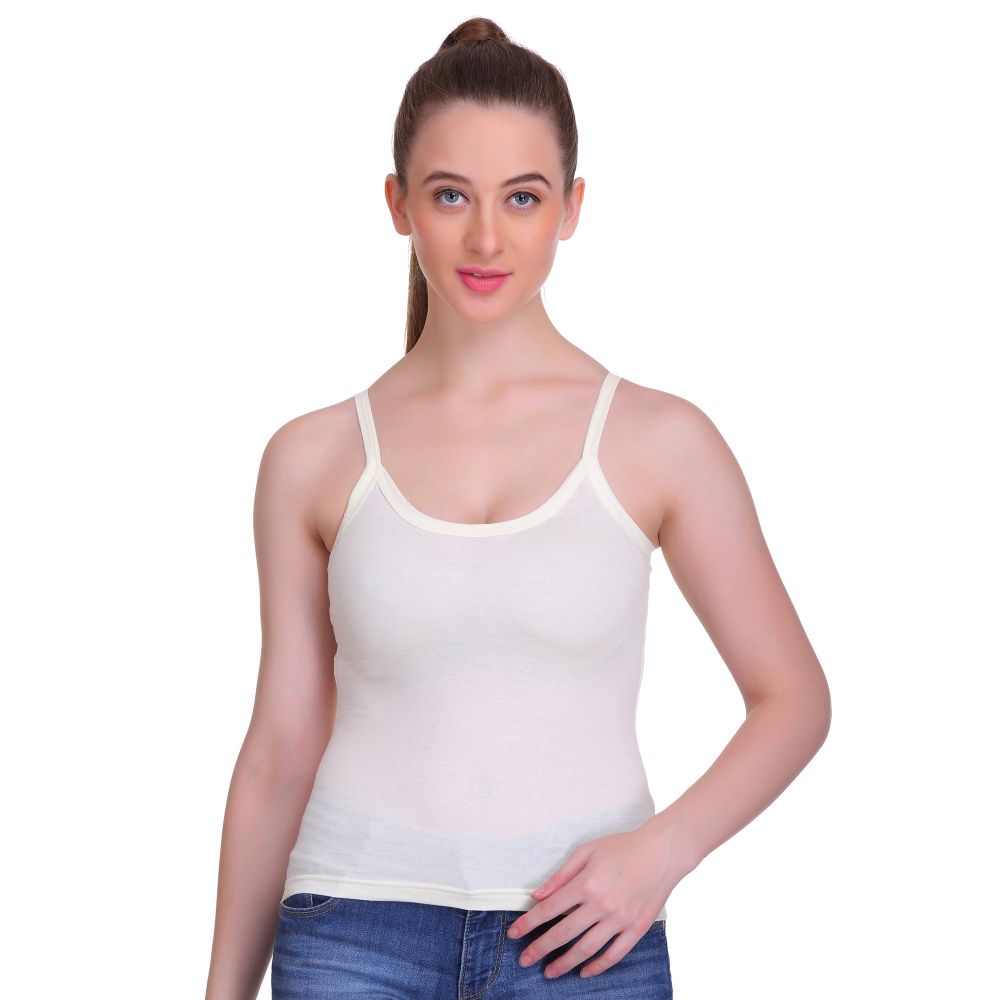 Buy Women White Slips (Pack Of 5) Combo Offer: TT Bazaar