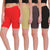 T.T. Pearl Women 100% Cotton Multipurpose Shorts Pack Of 4 Assorted