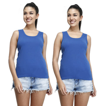 T.T. Women Royal Blue Tanktop