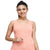 Women Pink Cotton Tank Top